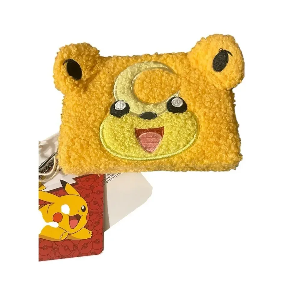 Loungefly Pokémon Teddiursa Limited Edition Sherpa Cosplay Zip Around Wallet New